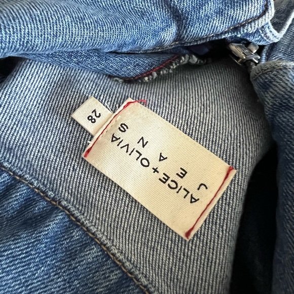 Alice Olivia Jumpsuit Denim USA 28 - Picture 13 of 13